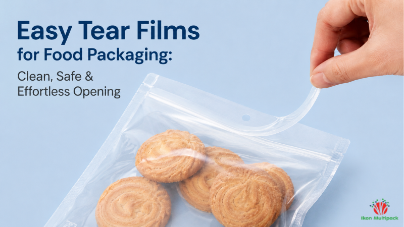Easy Tear Films for Food Packaging: Clean, Safe & Effortless Opening