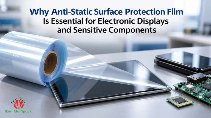 Why Anti-Static Surface Protection Film Is Essential for Electronic Displays and Sensitive Components